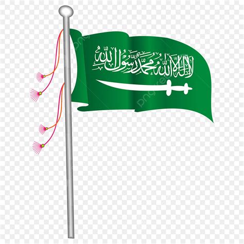 علم السعودية كرتون